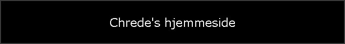 Chrede's hjemmeside